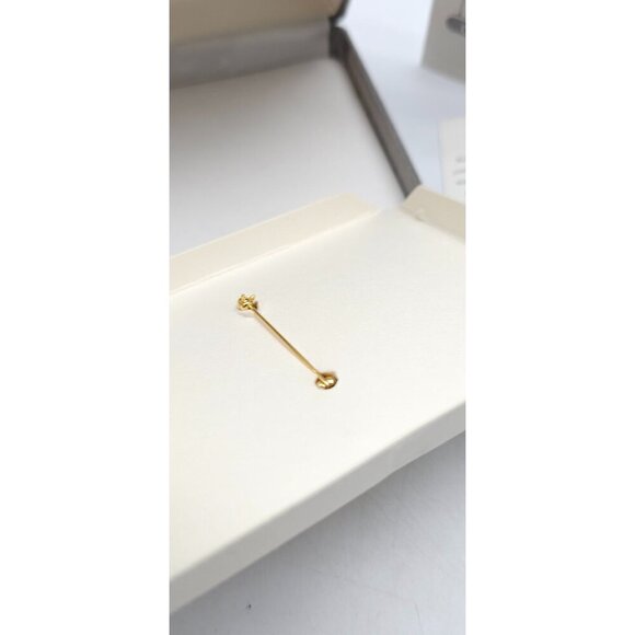 Vintage Nolan Miller Glamour Collection Brooch Peach Rhinestone Flower RARE - Picture 3 of 5